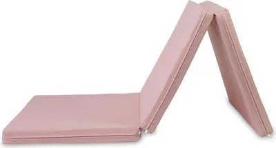Produktbild von Turnmatte klappbar 180 x 60 x 6 cm PINK Fitness Weichbodenmatte  Sportmatte Jeflex