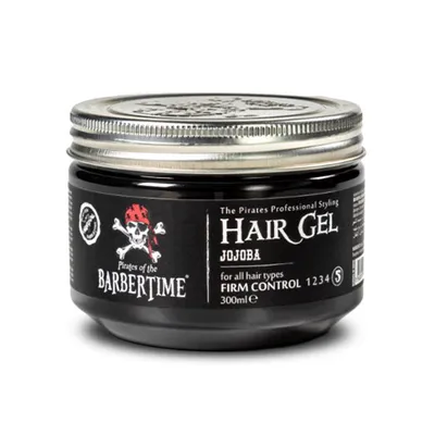 Produktbild von BARBERTIME Hair Gel Haargel Styling Gel 300ml Jojoba