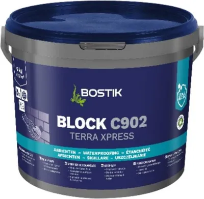 Produktbild von Bostik Block C902 Terra Xpress 5kg Eimer sekundenschneller Spezialzement