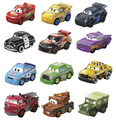 Obrázok produktu pre Disney Pixar Cars GKF65, vozidlo, 3 rok / roky, Plast, Kov, Rôzne farby