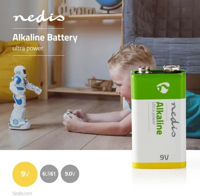 Immagine prodotto di Batteria alcalina 9V | 6LR61 | 1-Blister
