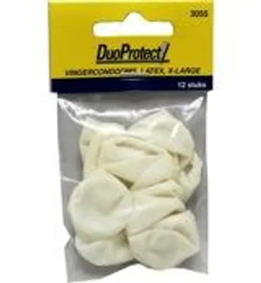 Produktbild von DuoProtect Vingercondoom XL (12 stuks)