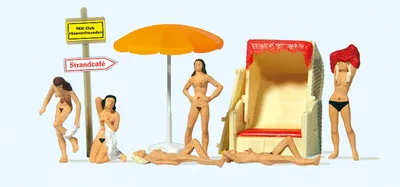 Obrázek produktu pro Na nudistické pláži. Plážový koš a PRE10107