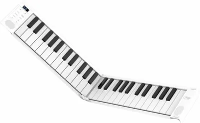 Zdjęcie produktu dla Carry-On Folding Piano 49 Cyfrowe stage pianino White