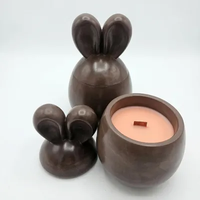 Immagine prodotto di Candela Dolce Coniglietto - Profumo di Lime e Basilico KP39852