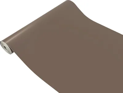 Produktbild von Klebefolie Möbel 45x240 cm - Grau/Braun Matt - Selbstklebende Möbelfolie in modernen Unifarben - Folie für Möbel zur Renovierung von Türen, Schränken und Regalen - Möbelfolie dekorativ und pflegeleicht