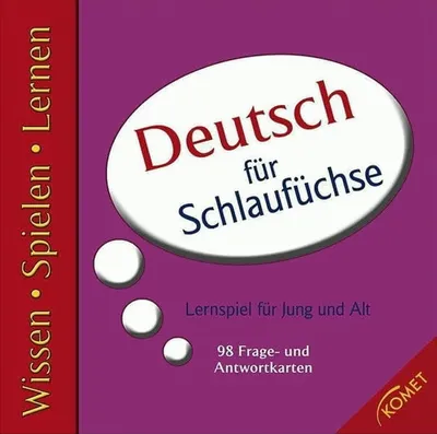 Produktbild von Deutsch für Schlaufüchse: Lernspiel für Jung und Alt