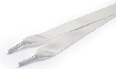 Produktbild von RINGELSPITZ - Schnürsenkel Satin flach - Weiß - 120 cm