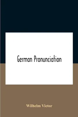 Produktbild von German Pronunciation