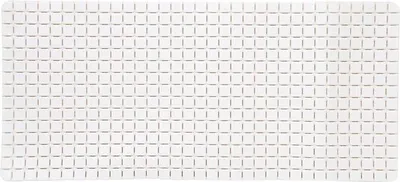 Produktbild von MSV Premium Duschmatte Badematte Badewannenmatte Badewanneneinlage antibakteriell rutschfest mit Saugnäpfen - Weiß - ca. 35 x 65 cm - duftet nach Rosen - waschbar bei 60° Grad