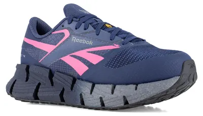 Produktbild von Reebok Damen Sicherheitsschuh FloatZig Safety S1PS blau/rosa nach EN ISO 20345:2022+A1:2024 S1PS SR HRO FO ESD  Größe 39