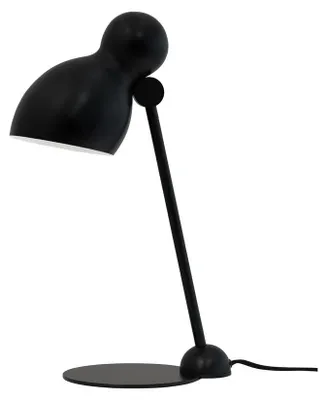 Produktbild von Tischlampe, Tischleuchte, Nachttischlampe, Schreibtischlampe, LED Leselampe, Ludo schwarz