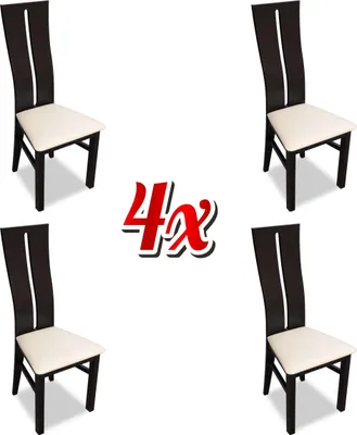 Produktbild von Klassischer Designer Polster Stuhl Gepolstert Stühle TExtil Leder Stoff CM-U2