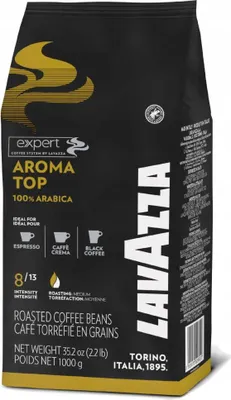 Produktbild von Lavazza Aroma Top, 1 kg, Americano, Cappuccino, Kaffee, Espresso, Medium geröstet
