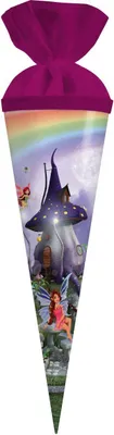 Produktbild von Goldbuch Feenzauber Scultuca Manschetten-Tasche, 35 cm, mit Pelzverschluss
