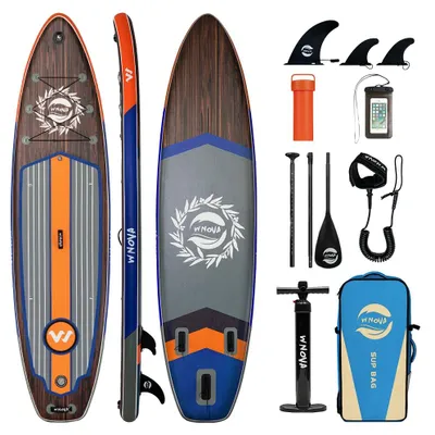 Obrázok produktu pre Nafukovacia paddleboard, ľahká konštrukcia, vysoká nosnosť, model W023, rozmer 335 x 86 x 15 cm