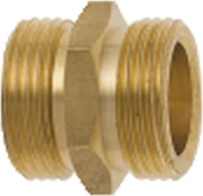 Produktbild von GEKA-Gewindenippel ; AG G 1/2" x G 3/4" MS mit Sechskant