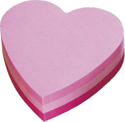 Obrázok produktu pre Post-it® 2007-H Haftnotiz-Würfel, Stanzformen - Herz(S-P)