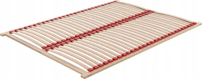 Produktbild von Lux Basic Bettgestell, Birkenholz, 200x160 cm, 56 Elastikleisten, Rahmen aus Sperrholz, Belastbar bis 200 kg