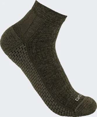 Produktbild von Carhartt Synthetic-Merino Wool Quarter Sock SQ9250-M, Farbe:olive, Größe:L