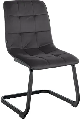 Produktbild von Esszimmerstuhl Vermont Samt schwarz