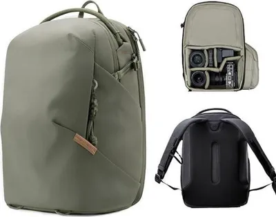 Produktbild von INF 16L Drohnen Kamerarucksack Leicht Wasserdicht Outdoor Reise Tasche Grün