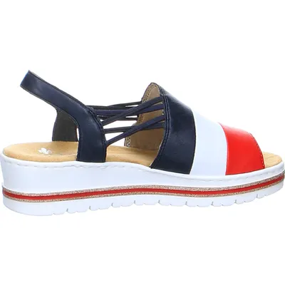 Produktbild von Rieker V58S1-33 - Rieker Sandalen Blau  Rieker Farbe: blau, Größe: 38,