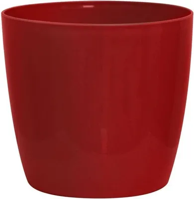 Image de Jardinière ID Rouge Brillant 30 x 27 cm