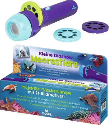 Produktbild von MOSES Diashow Meerestiere Projektor Taschenlampe