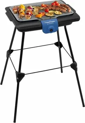 Image de Barbecue électrique sur pieds 2100w - Moulinex - BG135812 - accessimo