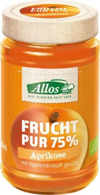 Produktbild von Allos - Frucht Pur 75% Aprikose - 250g