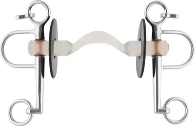 Produktbild von Sprenger Nathe Pelham 20 mm mit harter Stange Zungenfreiheit und kurzen Anzügen, Größe:125 mm