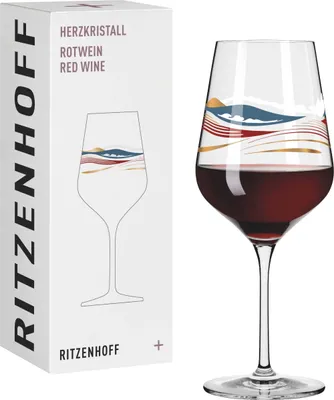 Produktbild von Herzkristall Rotweinglas #7 Von Aurélie Girod