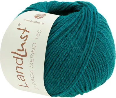 Produktbild von Lana Grossa - Landlust Alpaka Merino 160 0435 petrol
