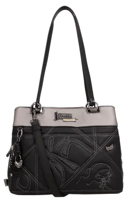 Immagine prodotto di Anekke borsa a tracolla borsa a tracolla Iron Shoulder Bag Multicolor nero