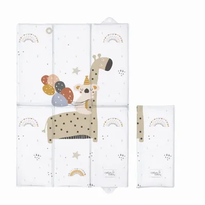 Produktbild von Wickelauflage Wickelunterlage 60x40 cm Giraffe Ceba