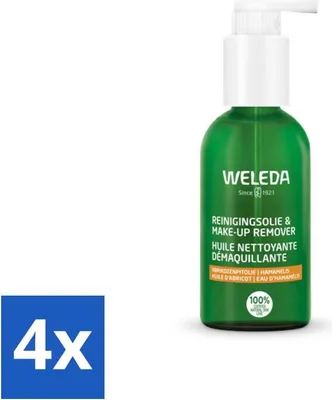 Produktbild von WELEDA - Reinigungsöl & Make‑up Entferner - 150 ml - Vorteilspack - 4 Stücke