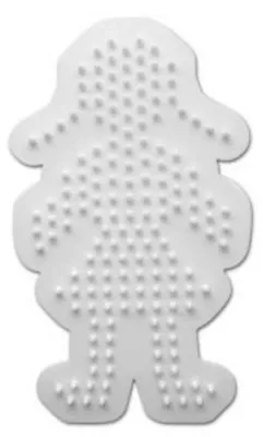 Image de Plaque hama fille pour perles à repasser midi - loisirs créatifs - 285