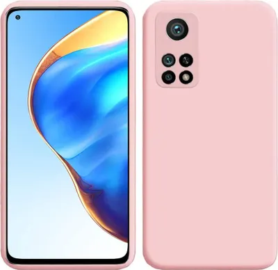 Produktbild von Xiaomi Mi 10T Pro Hülle, LaimTop Flüssig Silikon Soft Gummi Schutzhülle für Xiaomi Mi 10T / Mi 10T Pro Rosa