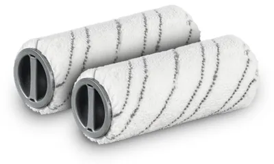 Produktbild von SQOON® Mikrofaserwalzen für Kärcher FC3 / FC5 / FC7 – 2er Set – Ersatz für 2.055-007.0 – Waschbar & langlebig