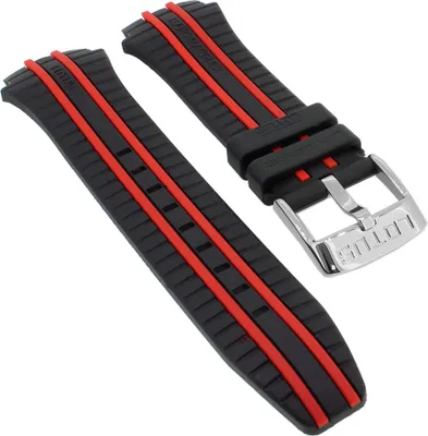 Produktbild von Lotus 18259 > Uhrenarmband Kunststoff > schwarz / rot