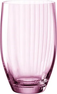Produktbild von Leonardo Trinkglas Poesia, Wasserglas, Saftglas, Glas, Kristallglas, Rose, 460 ml, 022379