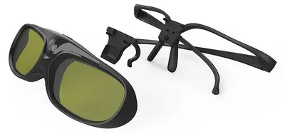 Produktbild von XGIMI 3D Brille Neu, 60 h, 80 mA, Lithium Polymer (LiPo), Schwarz, Kunststoff, 1 Stück(e)