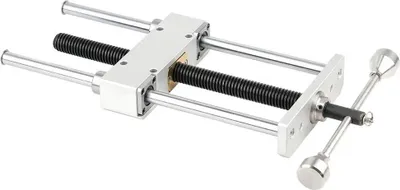 Obrázok produktu pre Svorka na drevo - MG0-000-0060A Dvojitá kĺbová svorka - ťažká záťaž - rozsah upínania 0–300 mm - hliníková zliatina - zlatá