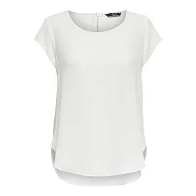 Zdjęcie produktu dla ONLY 15142784, Top (odzież), Dorosły, Damski, Biały, White / Cloud Dancer, Krótki rękaw