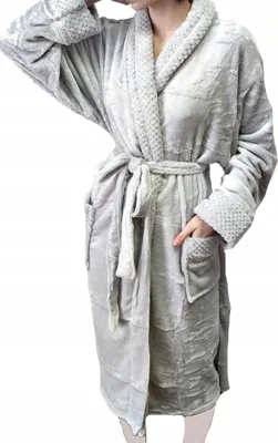 Immagine prodotto di Accappatoi da bagno donna uomo tinta unita - Accappatoio da viaggio Accappatoio da sauna Accappatoio da bagno Accappatoio da sauna morbido, grigio chiaro, S/M