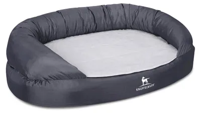 Immagine prodotto di Letto ortopedico per cani XXXL - 135 x 85 cm | Grigio