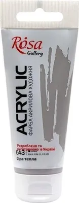 Obrázok produktu pre Rosa Gallery Akrylová farba Warm Gray (643) 60 ml 1 ks