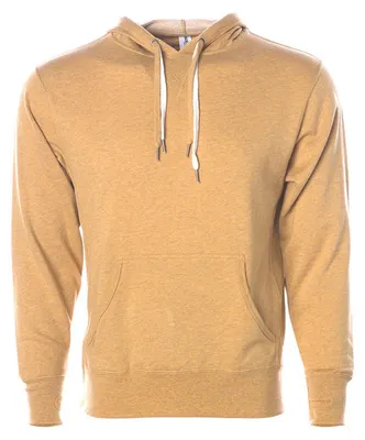 Produktbild von Independent - Hoodie zum Überziehen für Herren/Damen Uni, Sweatshirt-Stoff LT4061 (S) (Goldener Weizen meliert)