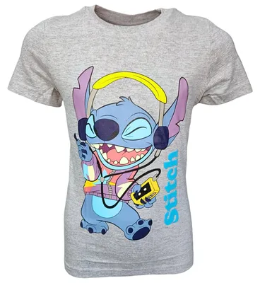 Produktbild von T-Shirt Disney Lilo & Stitch Grau 104